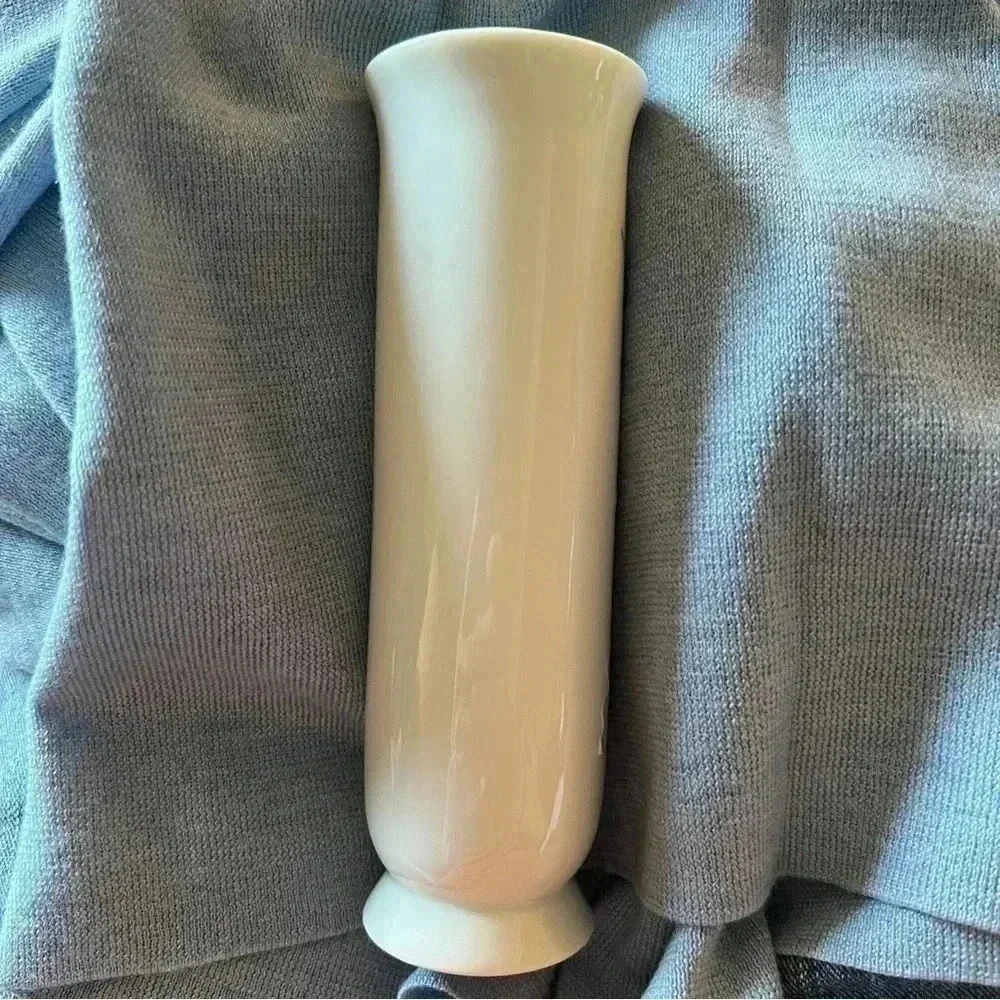OTAGIRI Vintage Hand Painted Hummingbird Small Bud Vase Japan